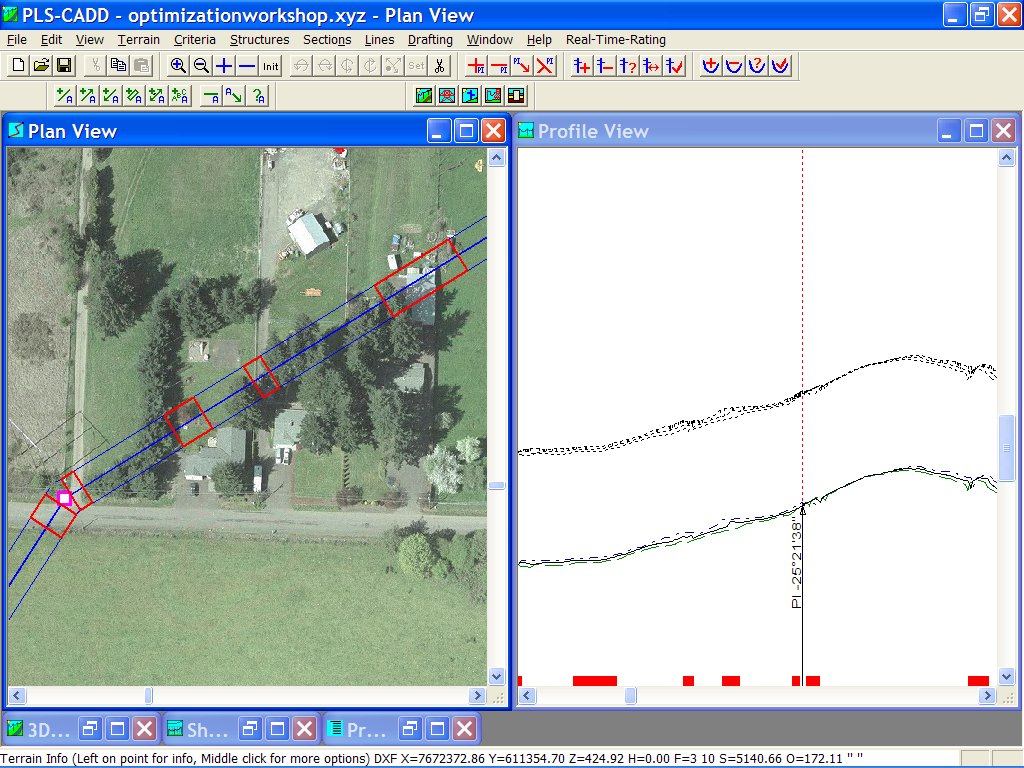 Adding Constraints in PLS-CADD