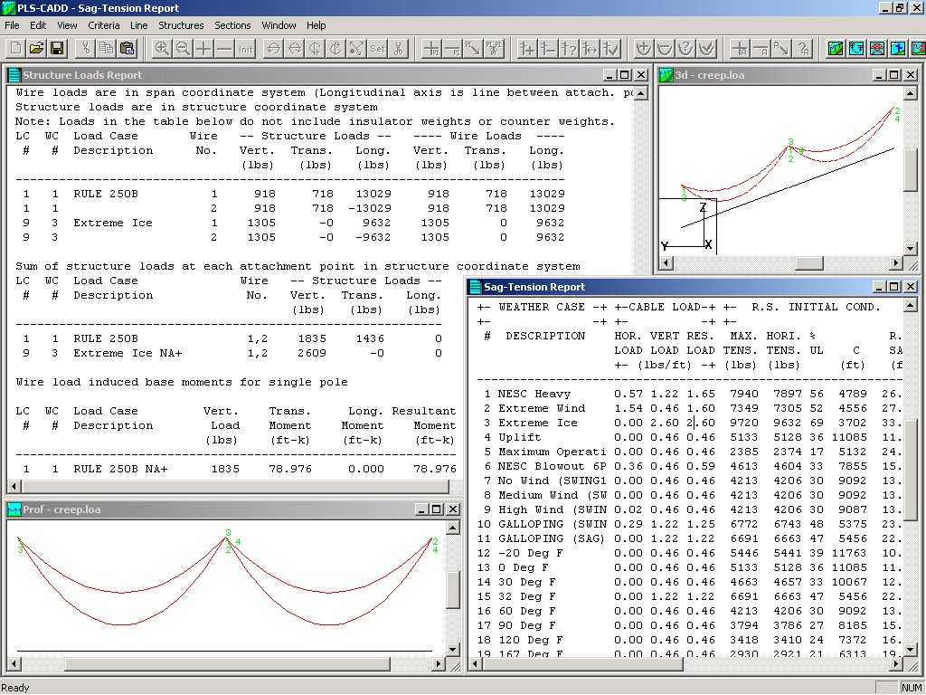 Stringing Chart For Sag Calculation