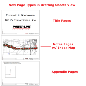 New Sheet Page Types