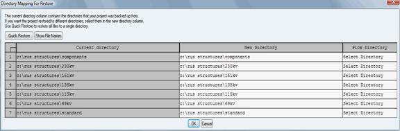 Directory Mapping for Restore