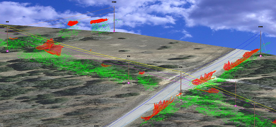 PLS-CADD Vegetation Work Sites