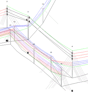 Stringing in any direction